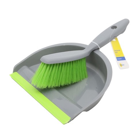 Buy My Choice Dust Pan With Brush Grey Online - Shop Home & Garden on ...