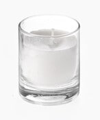 Buy White Glass Scented Candle in UAE