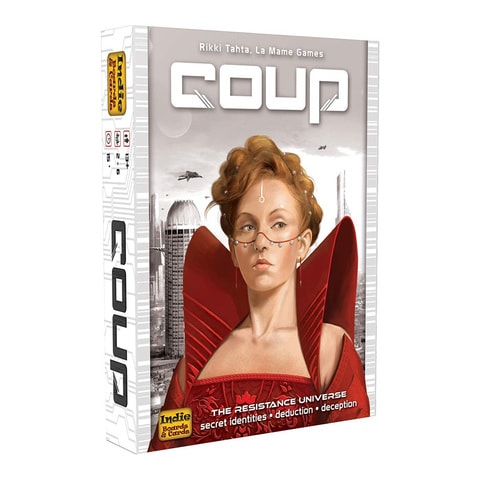 Ametoys-Funny Card Game Coup Face-down Character Cards Party Game for Friends Board Game