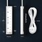 Moxedo 20W Power Strip Surge Protector 7 Way 1 USB-C PD Ports + 2 USB-A Ports + 4 AC Outlets Fast Charging with 2M Cable Length
