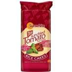 Buy Sunwhite Thin Sundried Tomato And Basil Rice Cake 195g in UAE