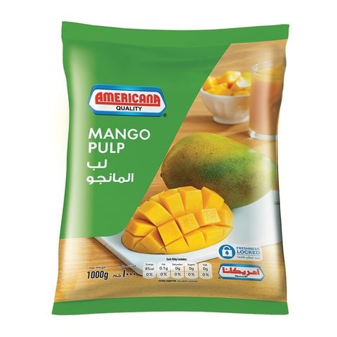 Americana Frozen Mango Pulp 1Kg