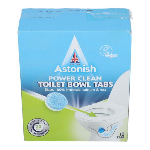 Astonish Power Clean Toilet Bowl Tabs 10 Tabs