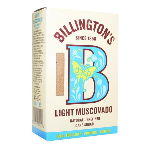 Buy Billingtons Light Muscovado Sugar 500g in UAE