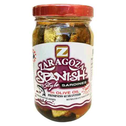 Zaragoza Spanish Style Sardine In Hot Olive Oil 220g