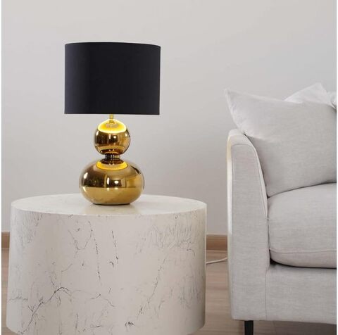 Lamp hot sale table gold