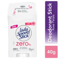 Lady Speed Stick Zero Rose Petals Antiperspirant Deodorant 40g