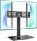 Tabletop TV Stand for 27-55 inch LCD LED TV - 6 Level Height Adjustable TV Stand Mount with Tempered Glass Base Max VESA 400x400 mm TT103701GB