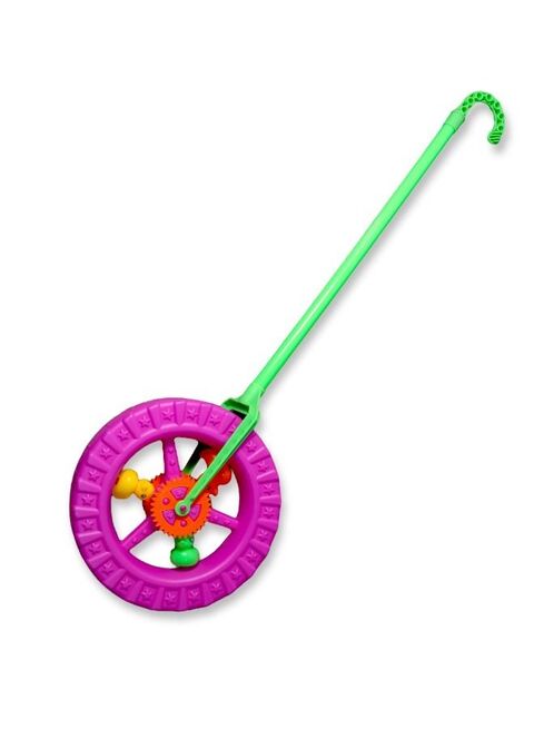 Push along wheel store toy