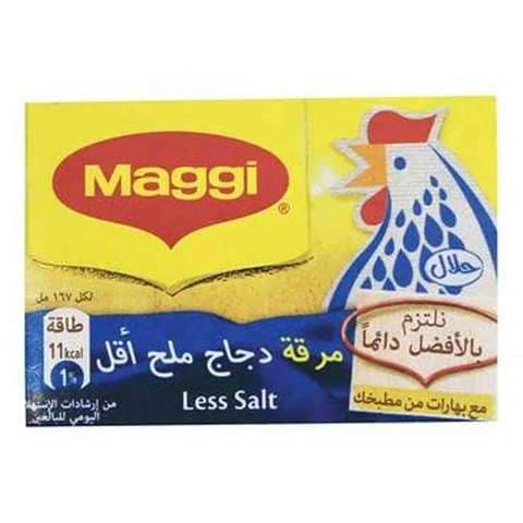 Maggi Chicken Cube Less Salt 20 Gram