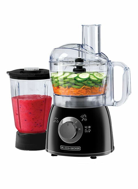 Black Decker Food Processor 26 Functions 3 In 1 Blender Dough Maker Food Processor FX400B B5 Black