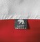 Luxe Decora Football Style Bean Bag With Filling (L, Red &amp; White)