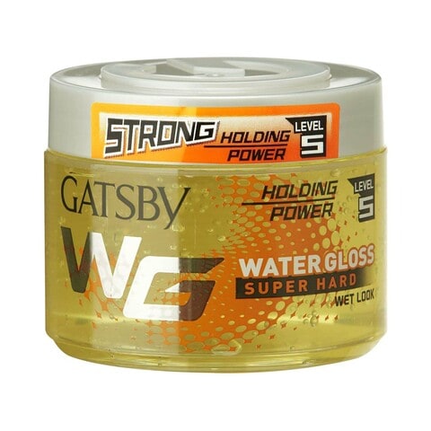 Gatsby Water Gloss Hyper Solid Yellow Hair Gel 300g