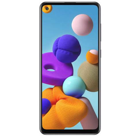 Buy Samsung A21S 4GB Ram 64GB 48MP  Dual Sim 4G Black in UAE