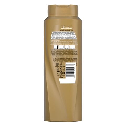 Sunsilk Shampoo, hair care for Dry Damaged Hair, Hairfall Solution, with Soya Vitamin Complex &amp; Castor Oil, 700ml
