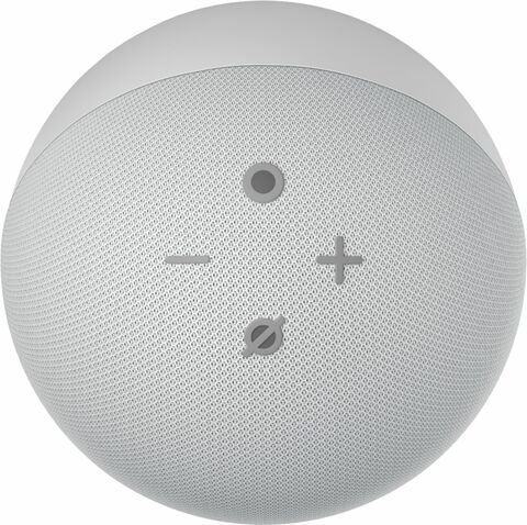 Amazon Echo Dot 4th Gen, Smart Speaker with Alexa, Glacier White
