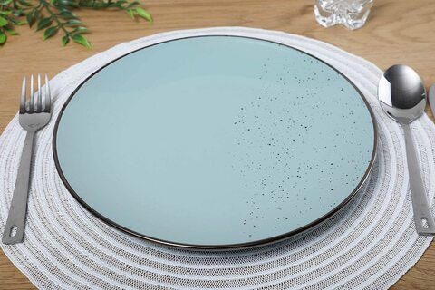 Pan Emirates Speckle Dinner Plate Green D27cm 171Hpl9900005