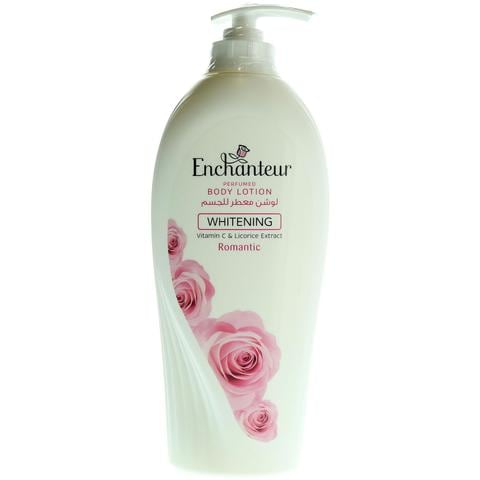 Enchanteur Romantic Whitening Perfumed Body Lotion 500ml