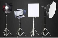 Coopic L-280m Stainless Steel Light Stand 280 Centimeters Heavy Duty With 1/4-Inch To 3/8-Inch Universal Adapter With Caring Bag For Studio Softbox, Monolight And Other Photographic Equipment