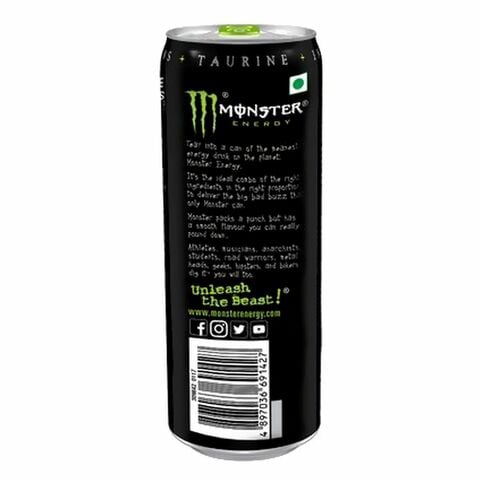Buy Monster Energy Regular Drink 355ml Online Shop Beverages On Carrefour Uae