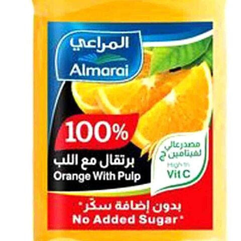 Almarai No Added Sugar Orange Juice With Pulp 300ml