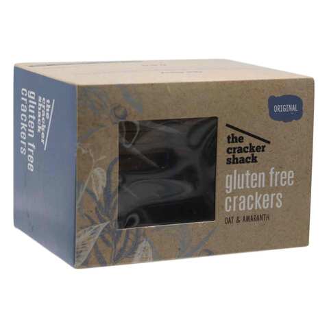 The Cracker Shack Original Gluten Free Oat And Amaranth Crackers 200g
