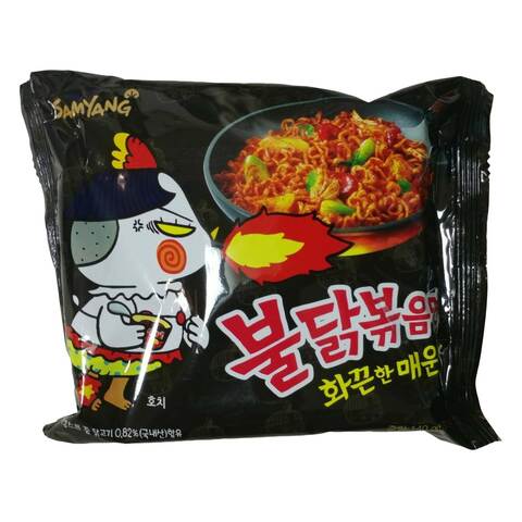 Buy Samyang Hot Chicken Ramen Noodles 140g in UAE