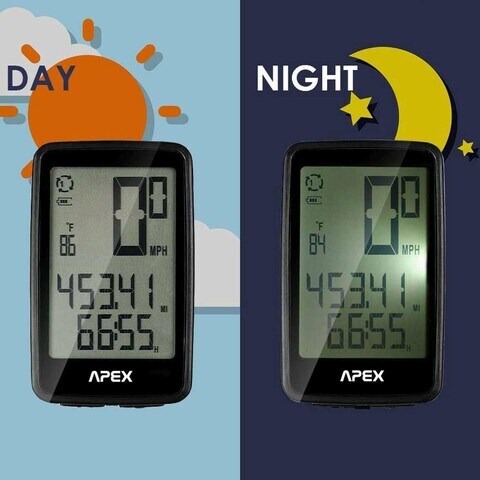 Spartan Apex Wireless Cycling Computer SP-9059 Black