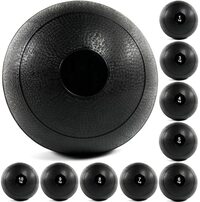 Max Strength - Medicine Slam Rubber Balls MMA Fitness Strength Training Great for Core &amp; Cardio Workouts 10kg