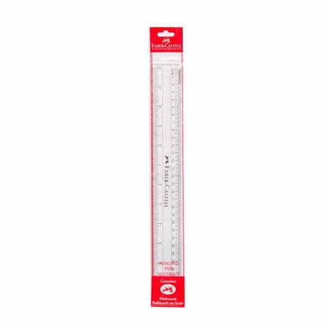 Faber-Castell Plastic Ruler 30 Cm