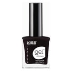 Buy Kiss Strong Gel Nail Polish KNPC033 Strong Black 13ml in UAE