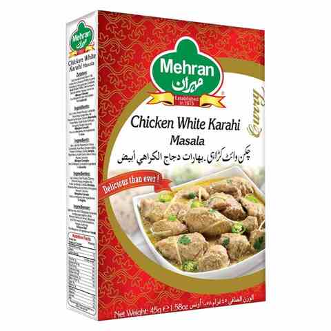 Mehran Chicken White Karahi Masala 45 gr
