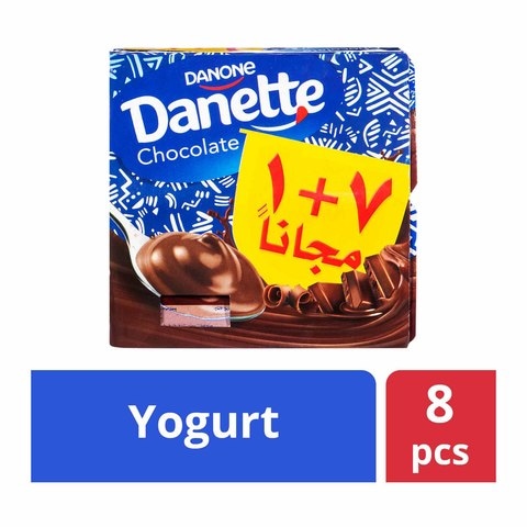 Danette Chocolate Pudding - 100 gram - 8 Count