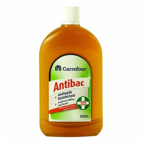 Carrefour Anti-Bacterial Antiseptic Disinfectant Liquid 750ml Pack of 2+500ml