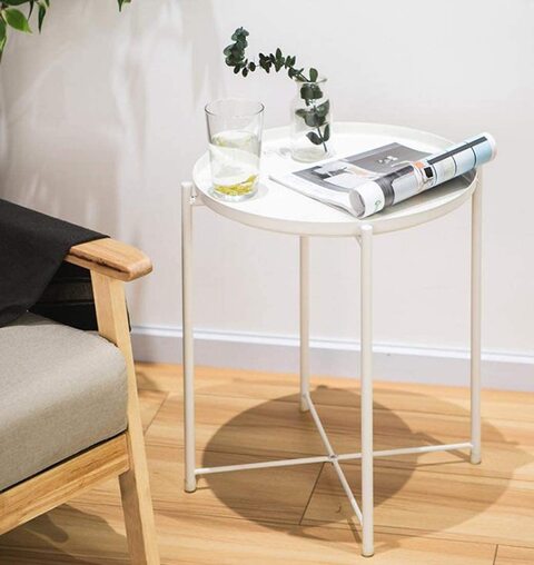 Simple white deals coffee table