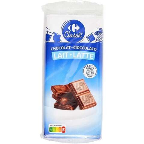 Carrefour Milk Chocolate Alpages 100g