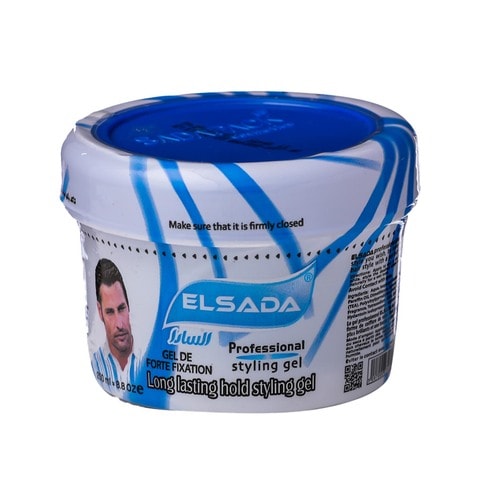 Elsada Blue Long Lasting Hold Styling Gel Clear 250ml