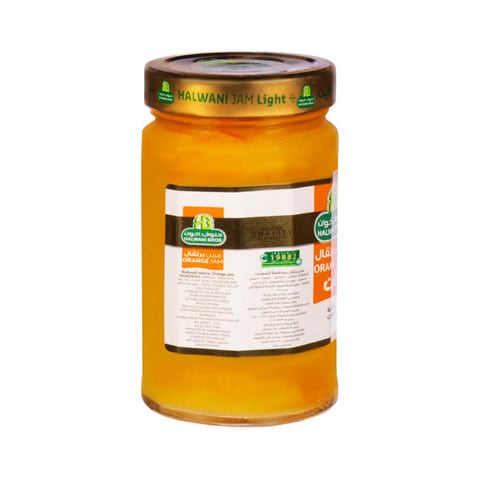 Halwani Bros Jam Light Orange - 380 gram