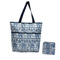 Sue&#39;s choice Reusable Grocery Bags,Tote Bag for Women Casual Shoulder Bag Foldable Large Shopping Bag,Beach bag