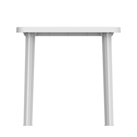 Square plastic deals table