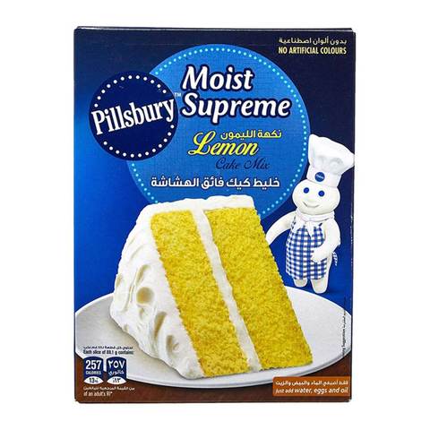 Pillsbury lemon cake mix 485 g