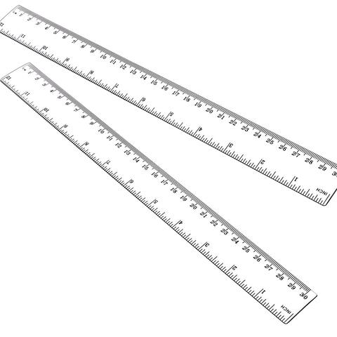 Buy Lavish Premium Quality Metal Ruler 12 Inch For Student School