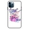 Theodor Apple iPhone 12 Pro 6.1 Inch Case Love I All You Need Flexible Silicone Cover