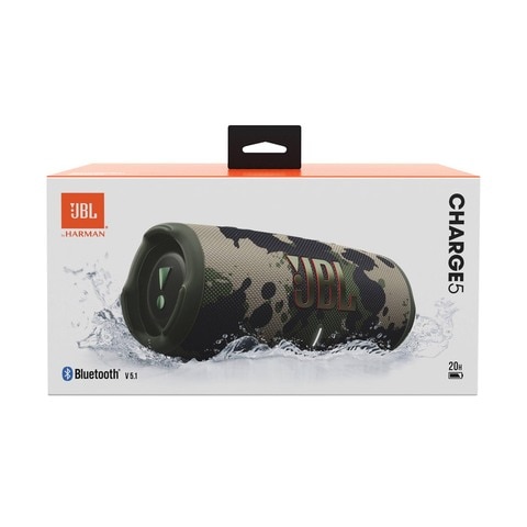 JBL Charge 5 Portable Bluetooth Speaker With Powerful JBL Pro Sound Squad