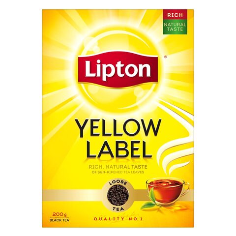 Lipton Black Tea Packets 200g