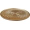 LINGWEI Wooden Made Round Shaped 2 Pcs Set Jewelry Plate Ring Dish Serving Dish Vanity Tray for Dresser Christmas Birthday Wedding Gifts Home Decor