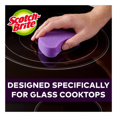 Scotch-Brite Glass Cooktop Pad Purple