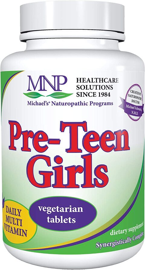 Michael&#39;S Naturopathic Programs - Pre-Teen Girls Daily Multi Vitamin 120 142805