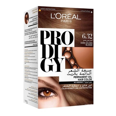 L&#39;Oreal Paris Prodigy Hair Color - 6.32 Dark Golden Blonde