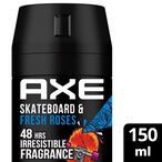 Buy Axe Antiperspirant Deodorant Spray For Men Skateboard  Fresh Roses Providing 48 Hours Of Fresh in Saudi Arabia